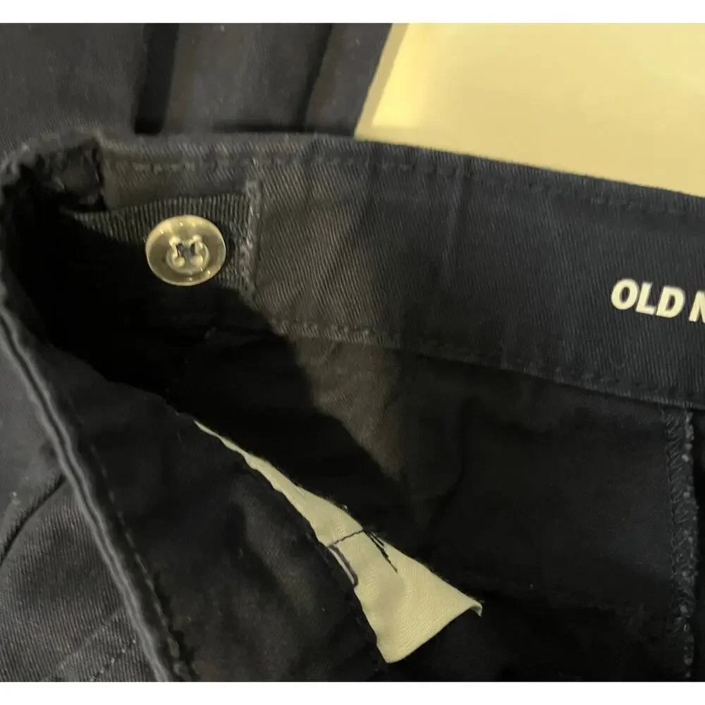Old Navy Skinny Chinos in Dark Blue - Size 12 Slim